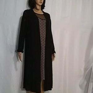 midi ankle length thin robe duster